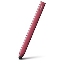 elago Premium Aluminum Stylus Pens for All Touch Screen Tablets/Cell Phones (Red Pink) Compatible with iPhone, iPad, Galaxy S Series, Galaxy Tab, Kindle Fire