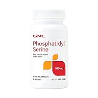 GNC Phosphatidyl Serine - 30 Softgel Capsules (30 Servings)