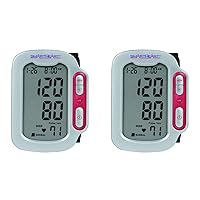 SmartHeart Automatic Wrist Digital Blood Pressure Monitor (1-Person, 90 Memory) (Pack of 2)