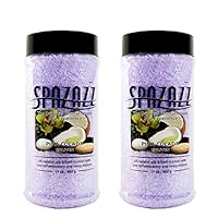 Spazazz Aromatherapy Spa and Bath Crystals- Set The Mood (Pina Colada - 2pk)