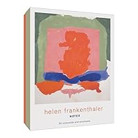 Helen Frankenthaler Notes: 20 Notecards and Envelopes (Abstract Art Stationery, Famous Artist Note Cards)