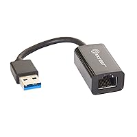 IO CREST USB 3.0 Type-A 2.5 Gigabit RJ45 LAN Network Adapter 10/100/1000/25000 Mbps Black (SY-ADA24082)
