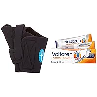 Thumb CMC Restriction Splint Provides Direct Thumb Support, Voltaren Arthritis Pain Gel for Topical Pain Relief - 100g & 20g Tubes