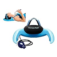 Posture Pump® Neck Exercising Cervical Spine Hydrator Pump | Relieves Neck Pain Stiffness | Neck Pain Relief Posture Control (Single Air Cell Model 1100-S)
