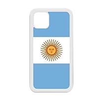 Argentina National Flag South America Country for iPhone 12 Pro Max Cover for Apple Mini Mobile Case White Shell