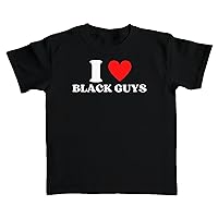 I Love Black Guys T-Shirt Baby Tee Crop Top