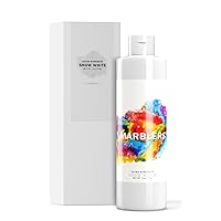 MARBLERS Liquid Colorant 11oz (310g) [Snow White] | Water-Based | Dye, Tint, Pigment | Odorless | Non-Toxic | For Concrete, Cement, Mortar, Grout, Gypsum, Water-Based Paint, Jesmonite, Plaster