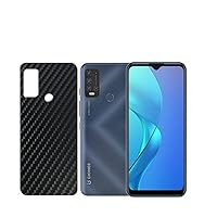 [2 Pack] Synvy Back Protector Film, Compatible with Gionee P15 Pro Black Carbon Guard Skin Sticker [ Not Tempered Glass Screen Protectors ]