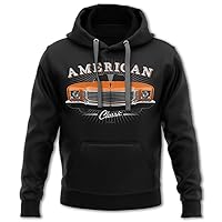 Men's 1972 Monte Carlo American Muscle Car Hoodie