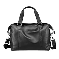 Men's Genuine Leather Handbag Cowhide Shoulder Bag Business Briefcase Casual Messenger Travel Laptop Bag