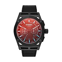 Diesel Timeframe Men's Chronograph Watch with Silicone, Stainless Steel or Leather Strap