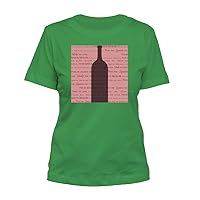 Rose Wine #103 - A Nice Funny Humor Misses Cut Women's T-Shirt