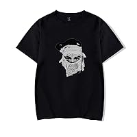 Yeat Afterlyfe T-Shirt Rapper Album Merch Women Men Summer Rapper Graphic Crewneck Short Sleeve Tee