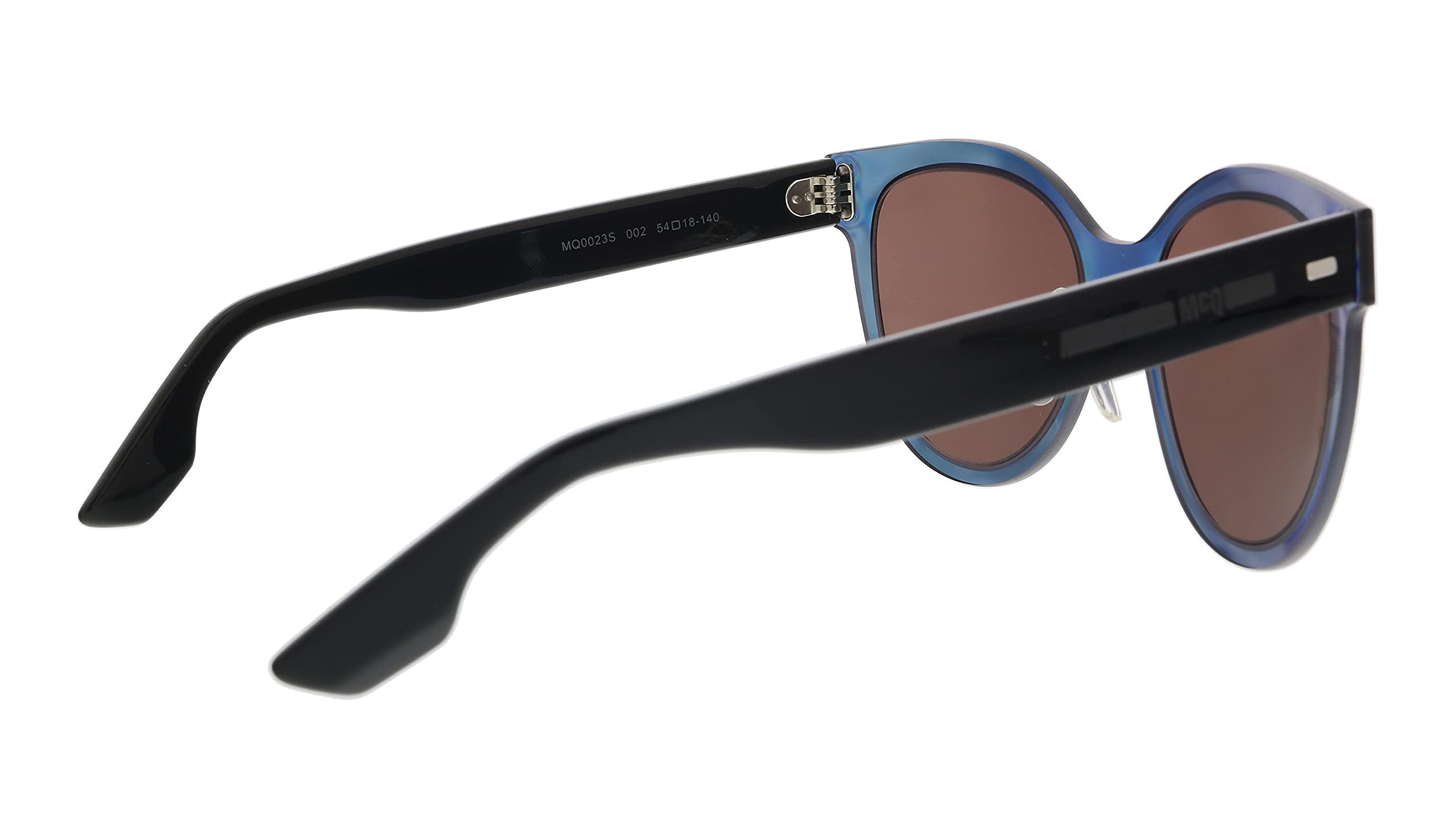 McQ 0023S 002 Pink/Black / Brown 0023S Round Sunglasses Lens Category 3 Lens