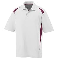 Augusta Sportswear Men's XXX-Large 9575, White/Maroon