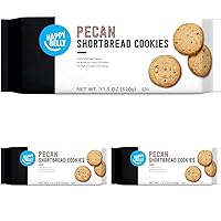 Amazon Brand - Happy Belly Pecan Shortbread, 11.3 Ounce (Pack of 3)