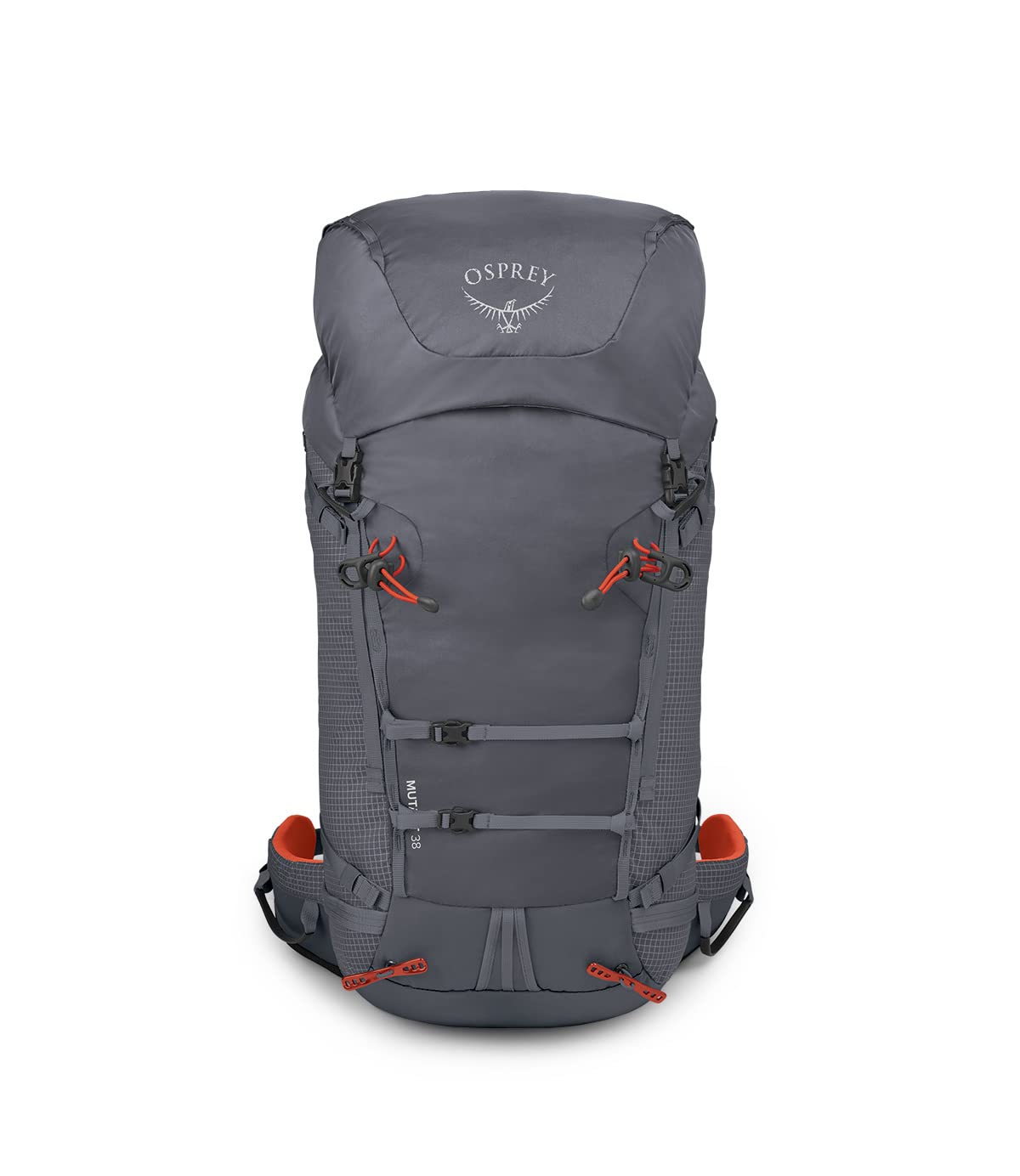 Osprey Mutant 38 Climbing and Mountaineering Backpack, Tungsten Grey, Medium/Large