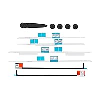 XtremeAmazing New LCD Display Adhesive Strips Tape Opening Wheel Handle Tools Kit for iMac A1418 21.5