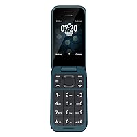 Nokia 2780 Flip | Unlocked | Verizon, AT&T, T-Mobile | WiFi Hotspot | Social Apps | Google Maps and Assistant | Blue