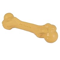 Pet Qwerks Zombie BarkBone - Nylon Dog Bone for Moderate Chewers - Cheddar Cheese Flavor - 7.75