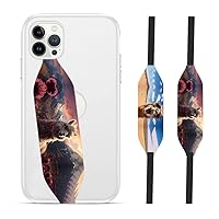 Customizable Universal Phone Grip Strap | Reversible Phone Hand Strap for Phone Cases as Phone Loop Holder| Secure handling by Comfortable Phone Strap - Llama Galore