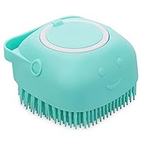 Silicon Massage Bath Brush Hair Scalp & Bathing Brush For Cleaning Body Scrubber Shampoo Dispenser Bathing Tool | Brushes, Men & Women