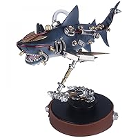Mechanical Party Variation Shark Foreign Metal Assembly Model New Year's Birthday Valentine's Day Gift