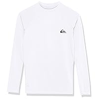 Quiksilver Boys' Youth All Time Long Sleeve Rashguard Surf Shirt 50+ UPF