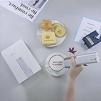 PrintPen Mini Handheld Portable Food Printer for Coffee Macaron Breadband Cakes – Food-Safe Grade Inkjet (Family Package)