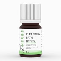 Dherbs Cleansing Bath Drops, 0.17 Oz.