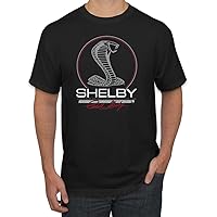 Shelby Cobra USA Logo Emblem Powered by Ford Motors Cars and Trucks Men's T-Shirt