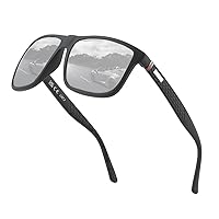Polarized sunglasses for men/women; light frame; HD pilot lenses; Golf/driving/fishing/travel Eyewear