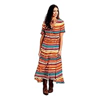 Stetson Western Dress Womens S/S Multi-Color 11-057-0590-2027 MU