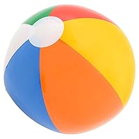 Rhode Island Novelty Bght Multi-Colored Panel Beach Ball - 16 Inch (Deflated)