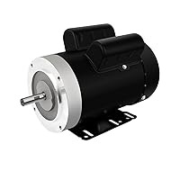 3HP Electric Motor Single Phase,3450RPM,5/8