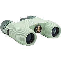 Nocs Provisions Standard Issue 8x25 Waterproof Binoculars, 8X Magnification, Bak4 Prism, Wide View Multi-Coated Lenses for Bird Watching, Hiking & Backpacking- Glacial Blue