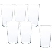 Toyo Sasaki Glass B-21110CS Whiskey Glass, Rock Glass, Thin Ice, 10.1 fl oz (315 ml), Set of 6, Shatter Resistant, Cup, Made in Japan, Dishwasher Safe