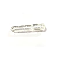Jet Natural Crystal Double Terminated Vogel Point Wands Rock Quartz Point Reiki Healing Stone DT for Spiritual Meditation Energy Generator Gemstone Approx 1.5-2 inch