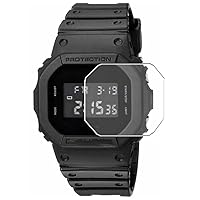 3 Pack Screen Protector Film, compatible with casio G-SHOCK Military Black DW-5600BBN-1 Series DW5600BBN-1 TPU Guard for Smart watch Smartwatch? Not Tempered Glass Protectors ?, Transparent