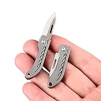  Joy-Touch Titanium Alloy Small Keychain Knife, Mini