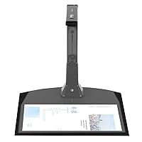Document Camera for Teachers Laptop, USB Portable High-Definition Scanner Office Classrooms with Real-Time Projection Video Recording Versatility A4 Format, OCR Recognition,A