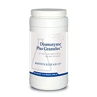 Biotics Research Dismuzyme Plus Granules SOD, 1200 Catalase, High Antioxidant Activity, Supports Immune System. Contains: 17.9 Ounces 500 Grams 62 Servings
