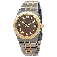 Tudor Royal Automatic Chocolate Brown Dial Two-Tone Ladies Watch M28403-0008