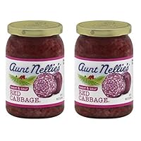 Aunt Nellies Sweet & Sour Red Cabbage 16 oz (Pack of 2)