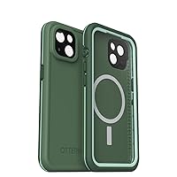 OtterBox FRE MagSafe Dauntless iPhone 14 Case, iPhone 13 Case, US Military MIL Standard Certified Green