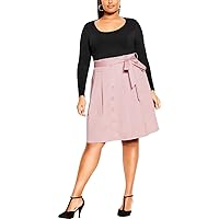 City Chic Plus Size Dress Uptown Girl