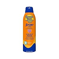 Banana Boat Continuous Spf#50 + Spray Sport 6 Ounce (Powerstay) (177ml) (3 Pack)