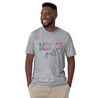 Merica Shirt, American Flag Tee, 4th of July Patriotic Shirts Tops, Shirts Short Sleeve