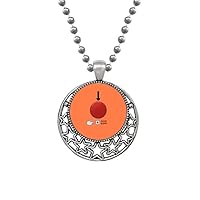Urgent SOS Semaphore Art Deco Gift Fashion Necklaces Pendant Retro Moon Stars Jewelry