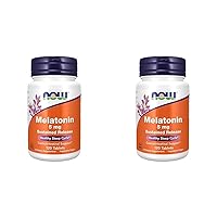 Supplements, Melatonin 5 mg, Sustained Release, Formulated for a 4-Hour Release Period, 120 Tablets (Pack of 2)